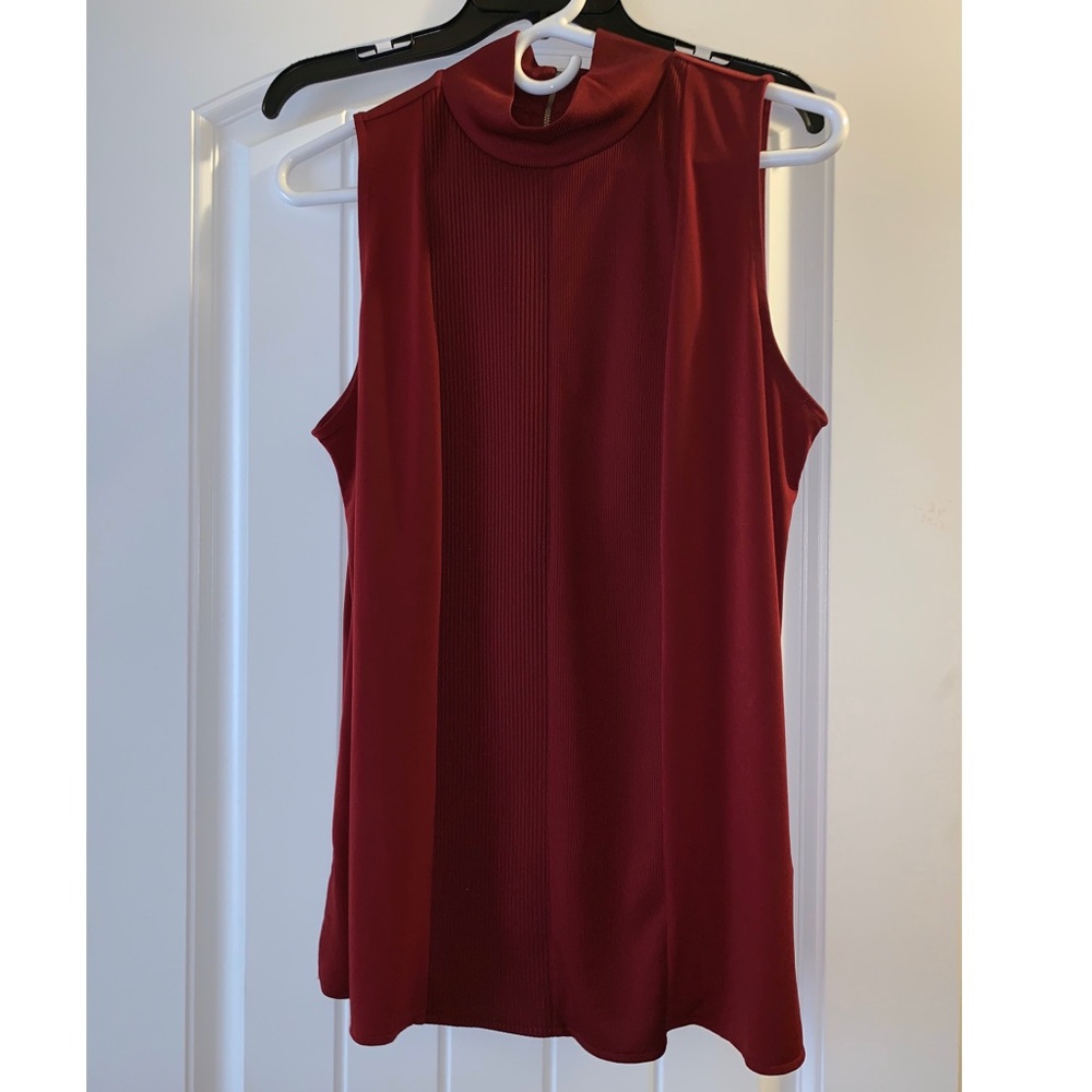 Turtleneck Tank Top